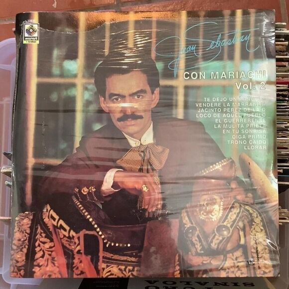 JOAN SEBASTIAN con mariachi :vol. 2 (86’ TREBOL MEXICO VINYL LP) EX